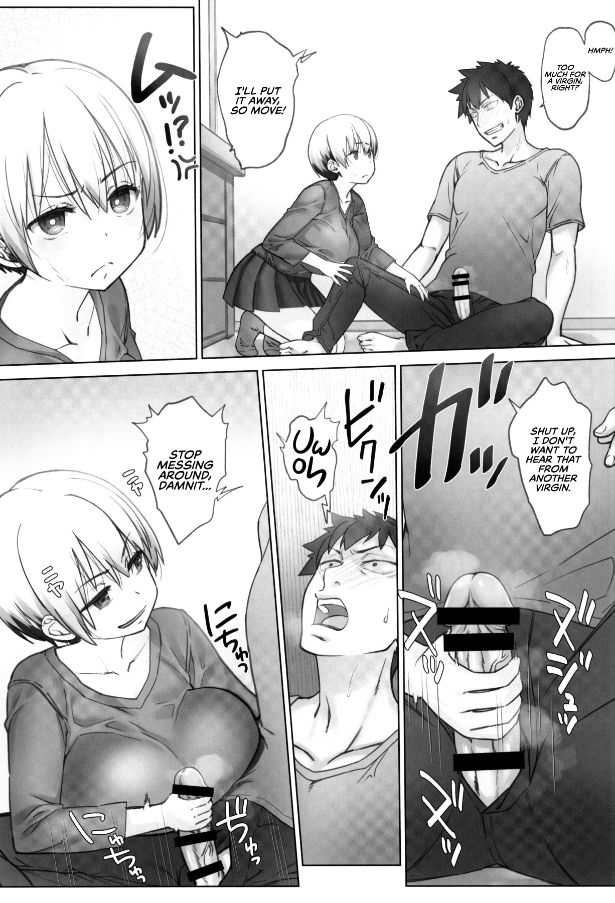 Hentai Manga Comic-Uzaki-chan Wants to Hang Out on the Weekend, Too!-Read-6